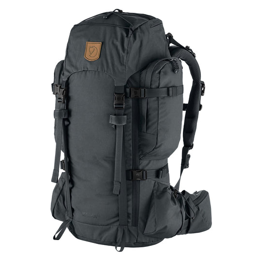 Fjallraven Kajka 55 M/L kohlschwarzer Rucksack